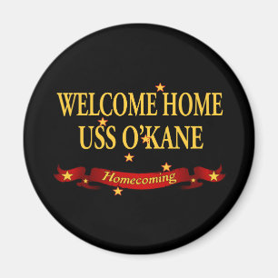 Välkomnande hem- USS O'Kane Magnet