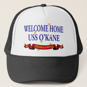 Välkomnande hem- USS O'Kane Truckerkeps
