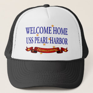 Välkomnande hem- USS Pearl Harbor Truckerkeps
