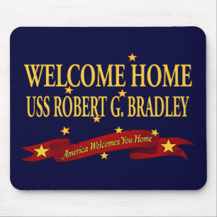 Välkomnande hem- USS Robert G. Bradley Musmatta