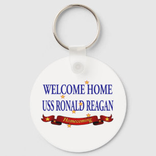 Välkomnande hem- USS Ronald Reagan Nyckelring