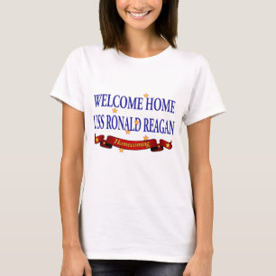Välkomnande hem- USS Ronald Reagan T Shirt