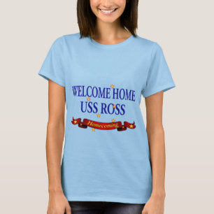 Välkomnande hem- USS Ross Tee