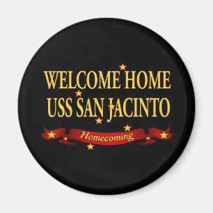 Välkomnande hem- USS San Jacinto Magnet