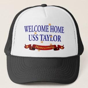 Välkomnande hem- USS Taylor Keps