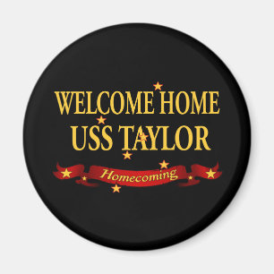 Välkomnande hem- USS Taylor Magnet