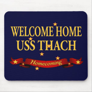 Välkomnande hem- USS Thach Musmatta