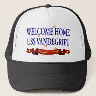 Välkomnande hem- USS Vandegrift Truckerkeps