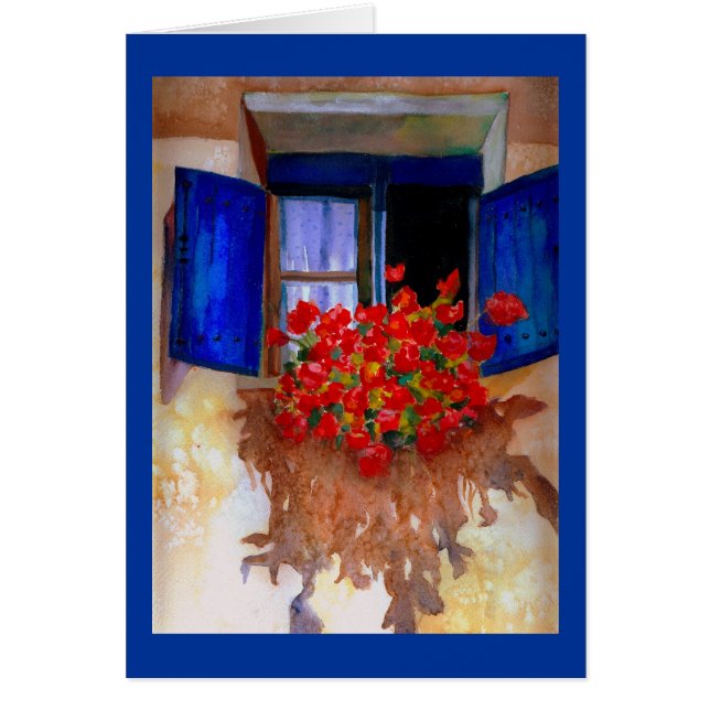 välkomnande! Kaffe är klart Hälsningskort (Framsidan)