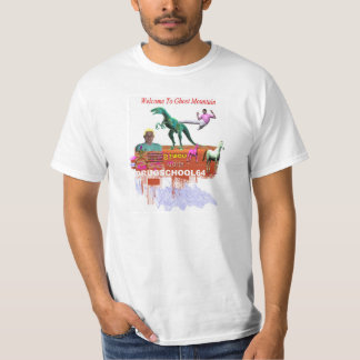 VÄLKOMNANDE SOM VARAR SPÖKSKRIVAREARE BERG TEE SHIRT