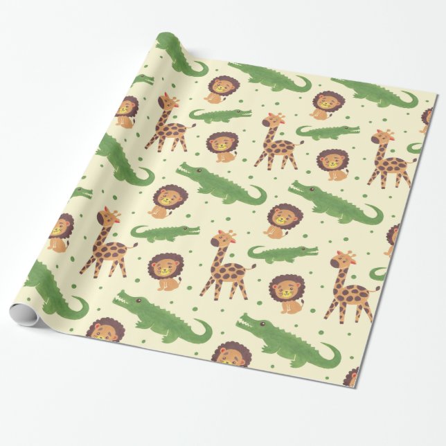 Välkomnande till afrikan presentpapper (Utrullad)