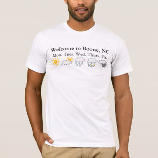 Välkomnande till Boone T-shirt