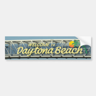Välkomnande till Daytona Beach Bildekal