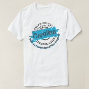 Välkomnande till den Carolina vitT-tröja T Shirt