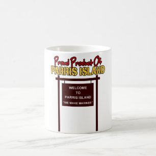 "Välkomnande till den Parris ön" 11oz. Kaffemugg