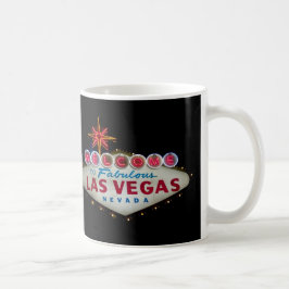 Välkomnande till den sagolika Las Vegas Nevada Kaffemugg