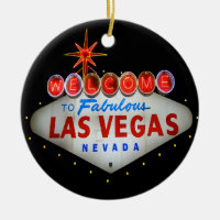 Välkomnande till den sagolika Las Vegas prydnaden