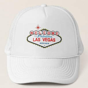 Välkomnande till det sagolika Las Vegas locket Truckerkeps