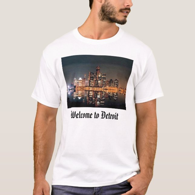 Välkomnande till Detroit Tröja (Framsida)