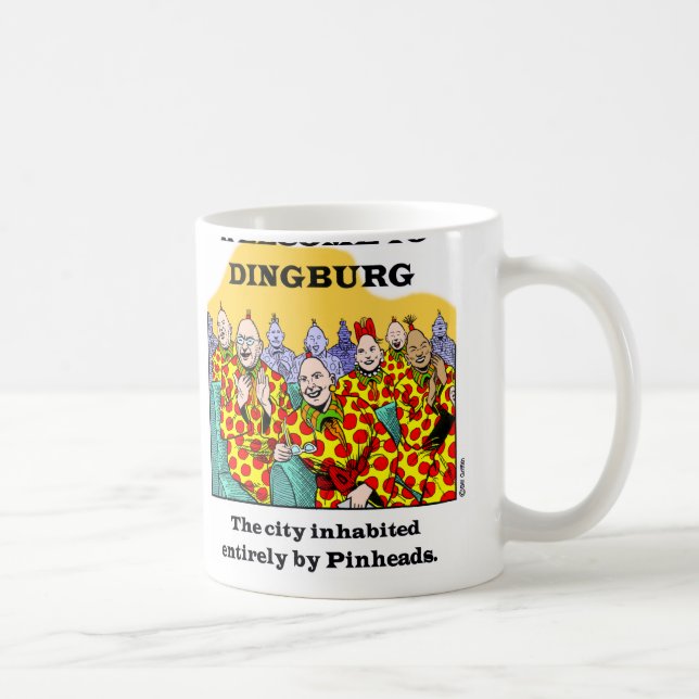 Välkomnande till Dingburg #3 Kaffemugg (Höger)