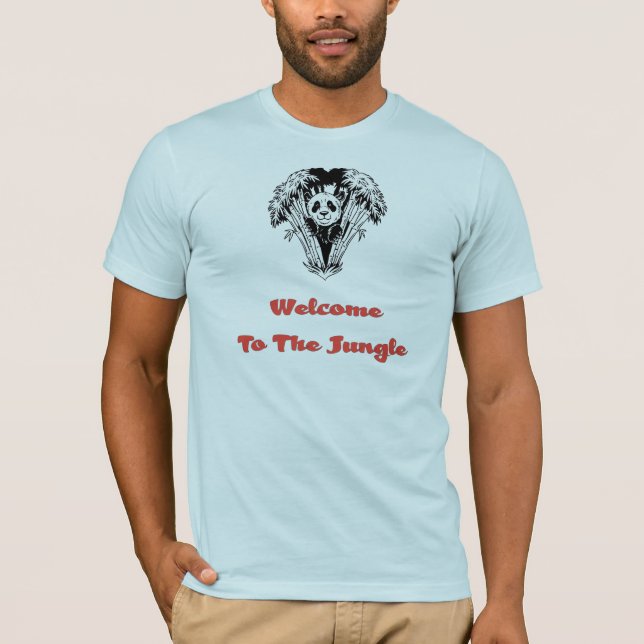 Välkomnande till djungeln (#1) tee shirt (Framsida)