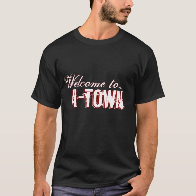 Välkomnande till En-Townen… T-shirt (Framsida)