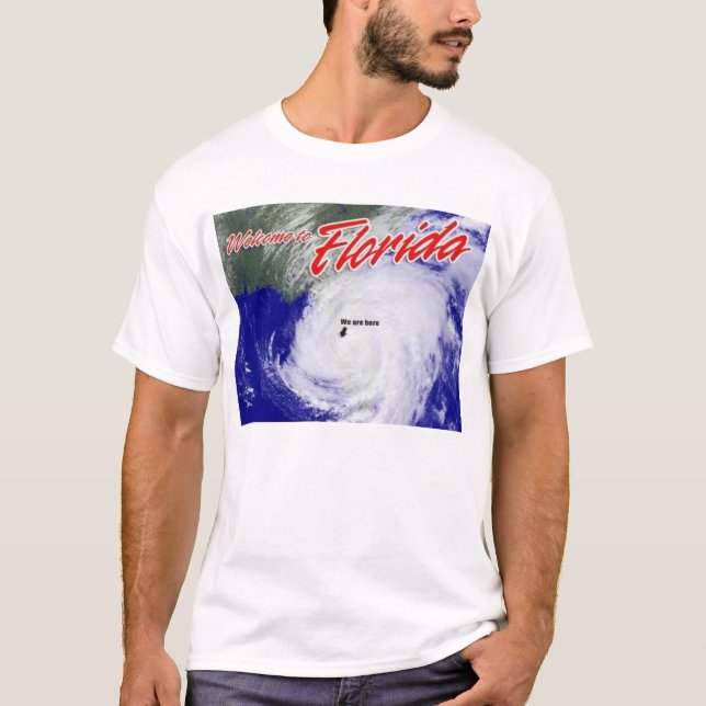 Välkomnande till Florida Tee Shirt (Framsida)