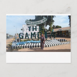 Välkomnande till Gambia Vykort
