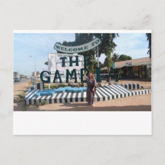 Välkomnande till Gambia Vykort