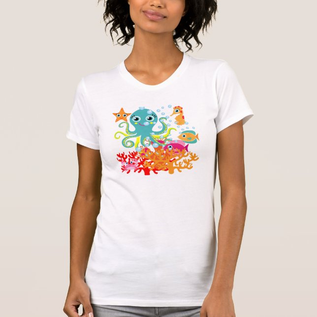 Välkomnande till hav tee shirt (Framsida)