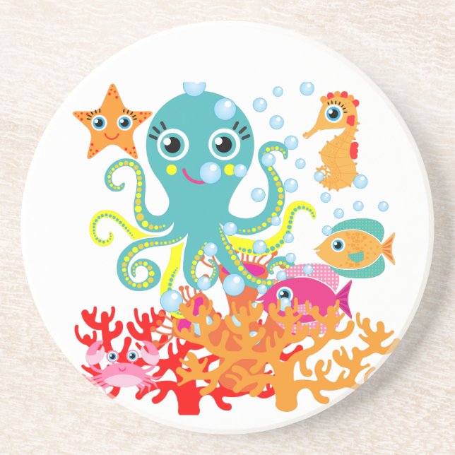 Välkomnande till hav underlägg (Framsidan)