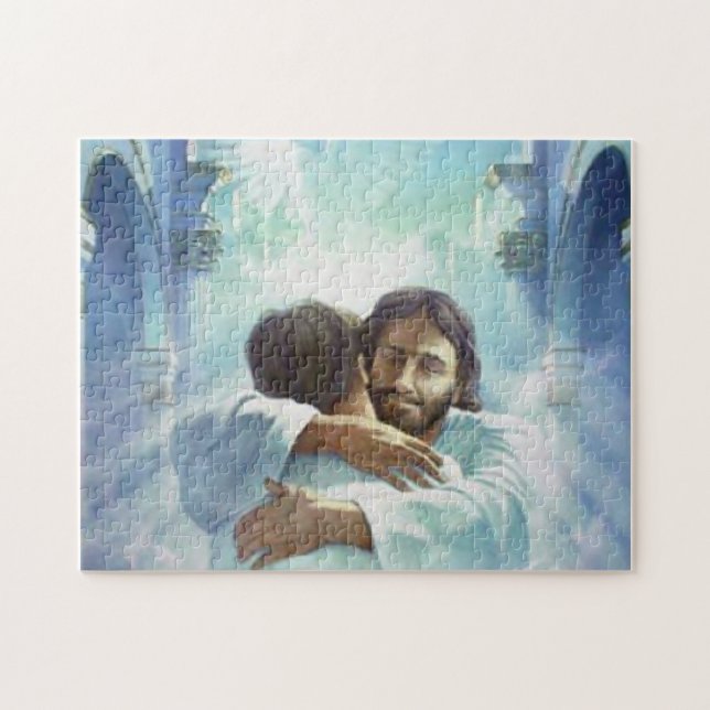 Välkomnande till himmelpussel pussel (Horisontell)