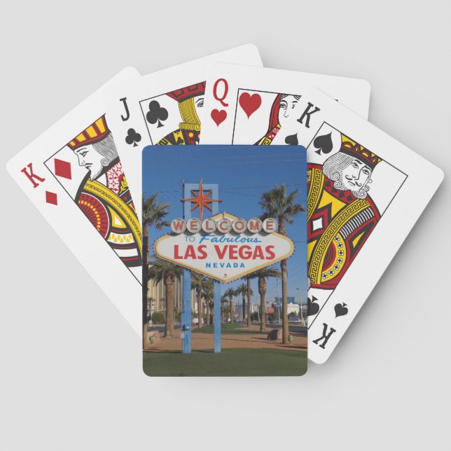 Välkomnande till Las Vegas Casinokort (Baksidan)