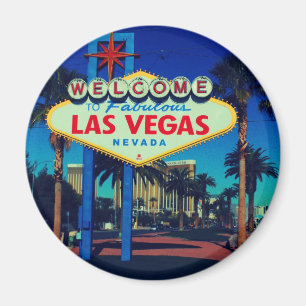 Välkomnande till Las Vegas! Magnet