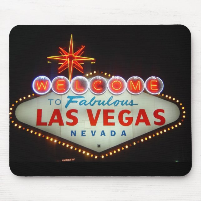 Välkomnande till Las Vegas Musmatta (Framsidan)
