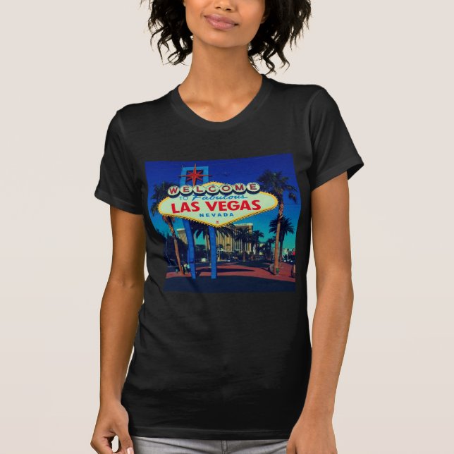 Välkomnande till Las Vegas! T Shirt (Framsida)