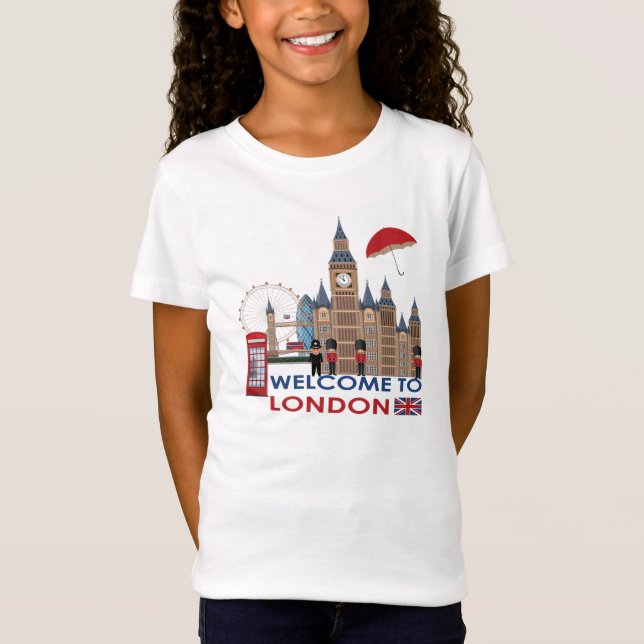 Välkomnande till London T Shirt (Framsida)
