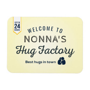 Välkomnande till NONNAS kramfabriken Magnet