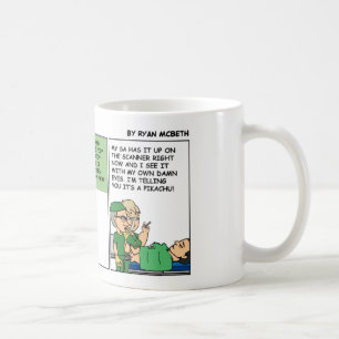Välkomnande till radiologi kaffemugg