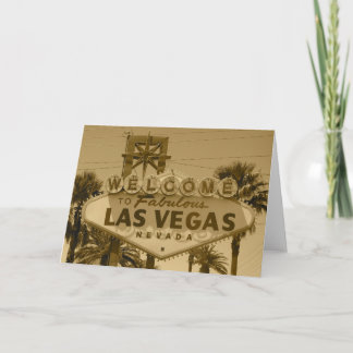 Välkomnande till sagolika Las Vegas Kort