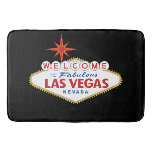 Välkomnande till sagolika Las Vegas, Nevada Badrumsmatta
