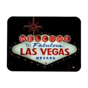 Välkomnande till sagolika Las Vegas - Nevada Magnet