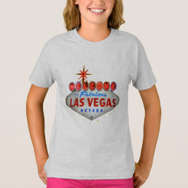 Välkomnande till sagolika Las Vegas, Nevada Tee Shirt