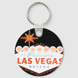 Välkomnande till sagolika Las Vegas Nyckelring