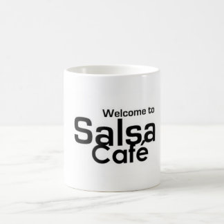 Välkomnande till salsan Café Kaffemugg