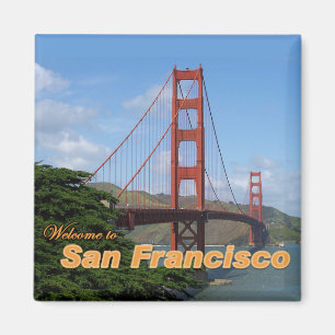 Välkomnande till San Francisco - den guld- grinde Magnet
