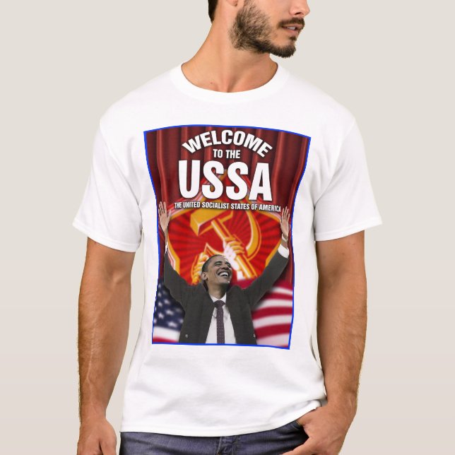 Välkomnande till USSAEN T-shirt (Framsida)