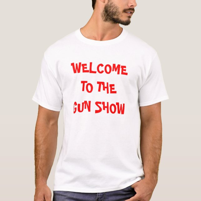 VÄLKOMNANDE TILL VAPENSHOWEN T SHIRT (Framsida)
