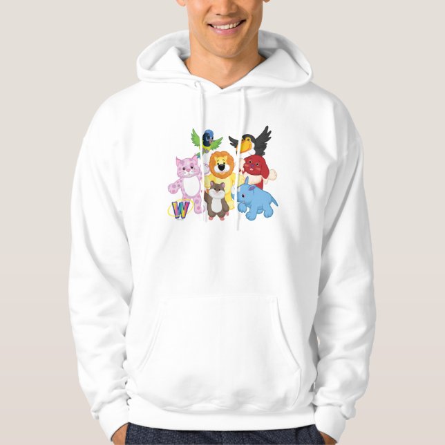 Välkomnande till Webkinz! Hoodie (Framsida)