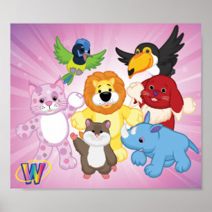 Välkomnande till Webkinz! Poster